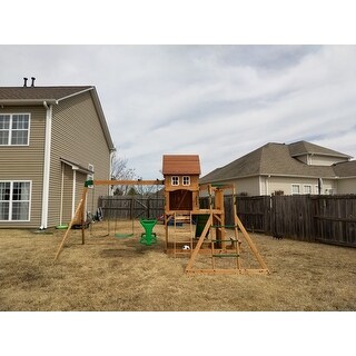 Shop Backyard Discovery Montpelier All Cedar Swing Set ...