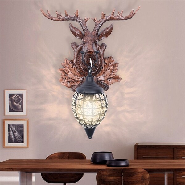 Deer head wall light 2025