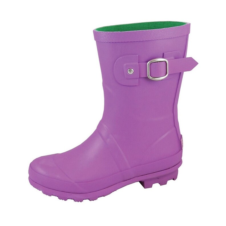 Shop Smoky Mountain Outdoor Boots Girls Rain Rubber Pull On Purple Overstock 31414491