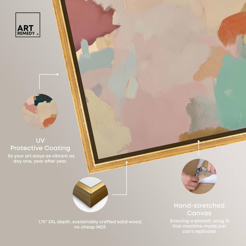 Brushed Beauty IV Canvas by Art Remedy