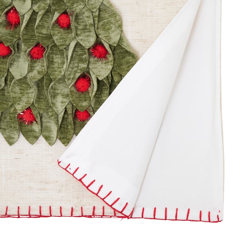 Christmas Tree Table Runner - 16"x72"