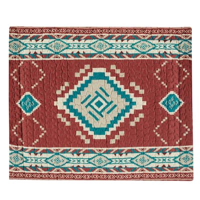 Colorful Southwest Aztec Pattern Pillow Sham