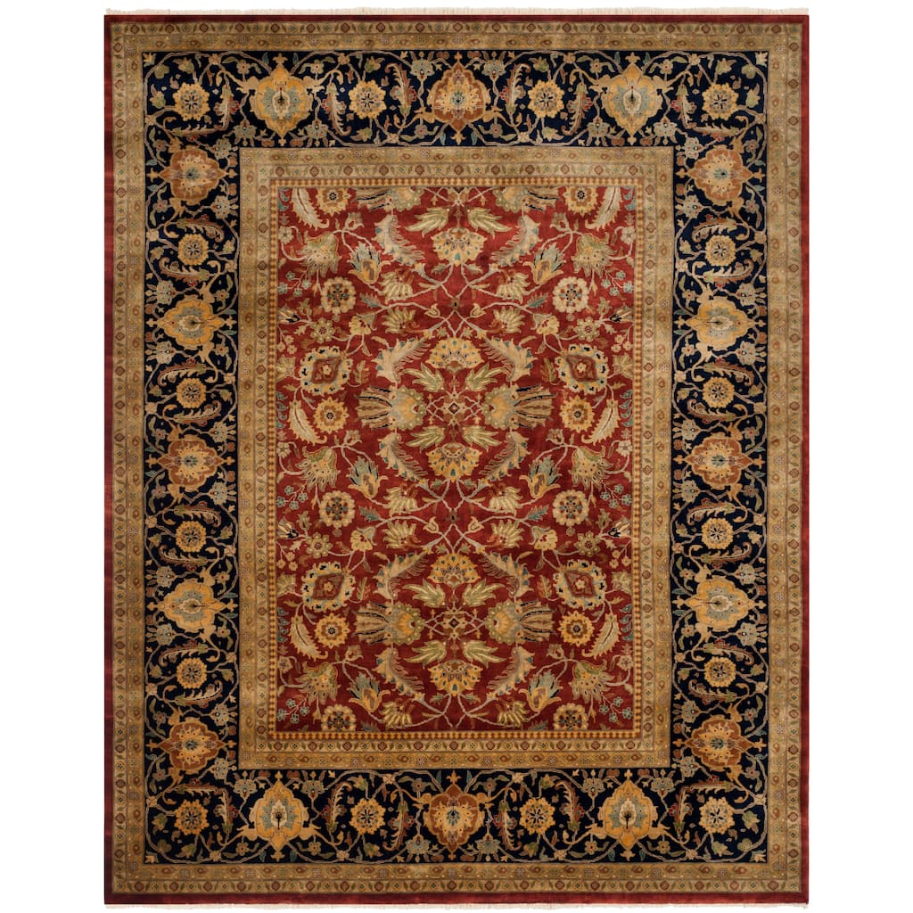 SAFAVIEH Couture Hand-knotted Meschka Sarouk Stephenie Traditional Oriental Wool