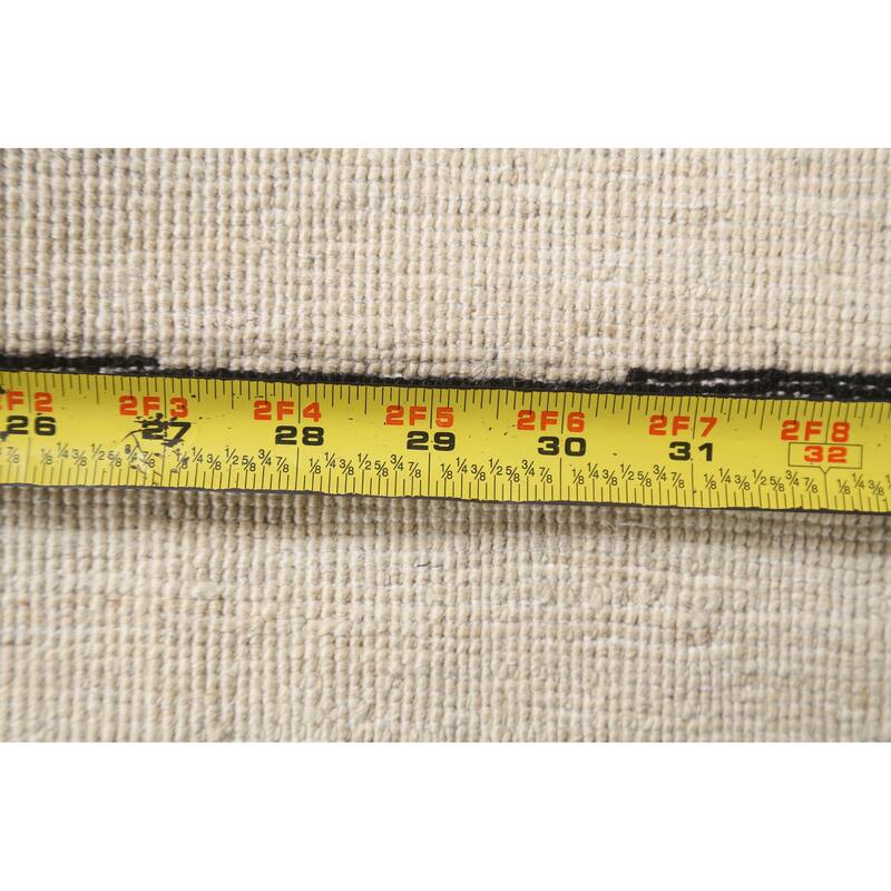 Vegetable Dye Moroccan Contemporary Area Rug Hand-knotted Wool Carpet - 8'1" x 9'9"