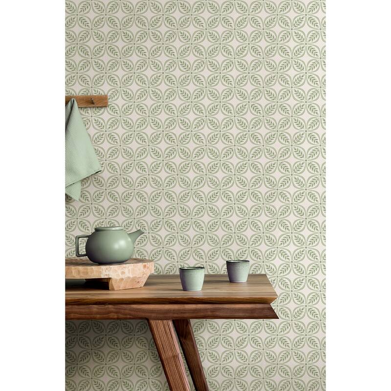 Morgrove Green Trellis Wallpaper