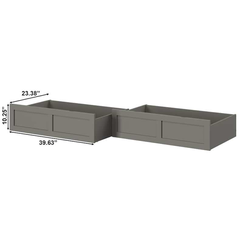 AFI Queen/King/Twin XL Size Storage Drawers - N/A