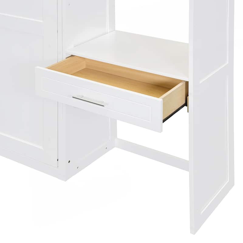 Versatile Space-Saving Murphy Bed with Integrated Storage and Desk for All Spaces