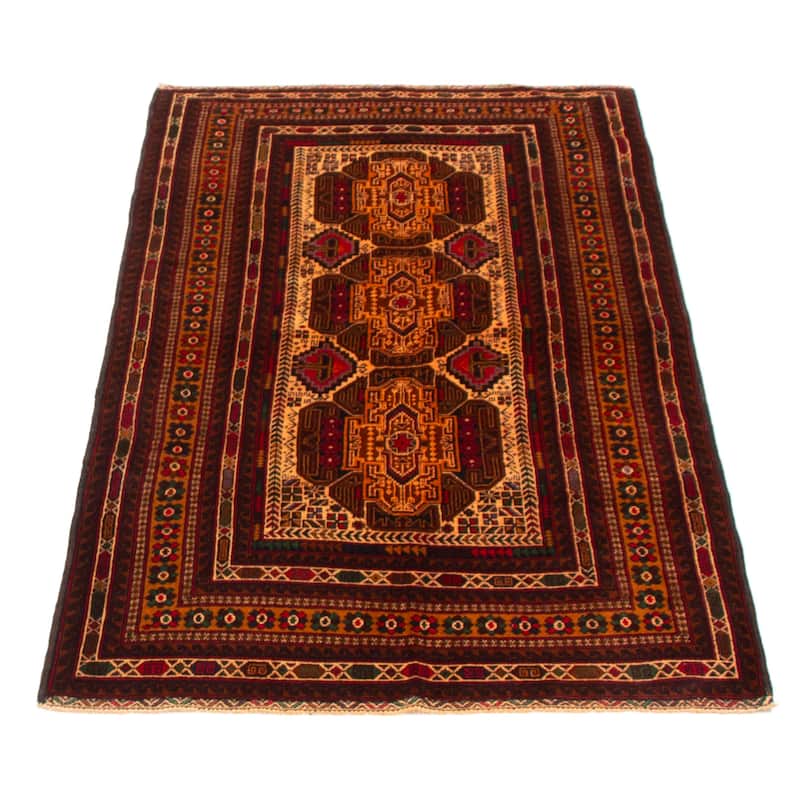Teimani Ivory Rug 3'8" x 6'6" - 3'8 x 6'6