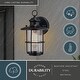 preview thumbnail 10 of 9, Vaxcel Lighting T0741 Lake Shore 10" Tall Outdoor Wall Sconce with