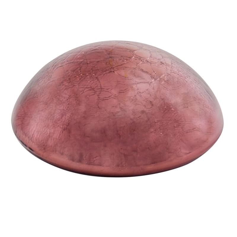 Achla Designs Glass Toadstool Gazing Globe Ball, 9 Inch Diameter - Purple Plum