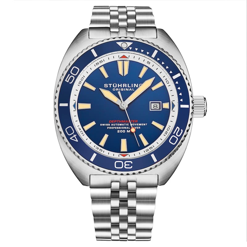 The Swiss Automatic Depthmaster 1008 45mm Diver - Blue