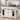 Farmhouse Kitchen Island with Drop Leaf, Storage & Sliding Barn Door