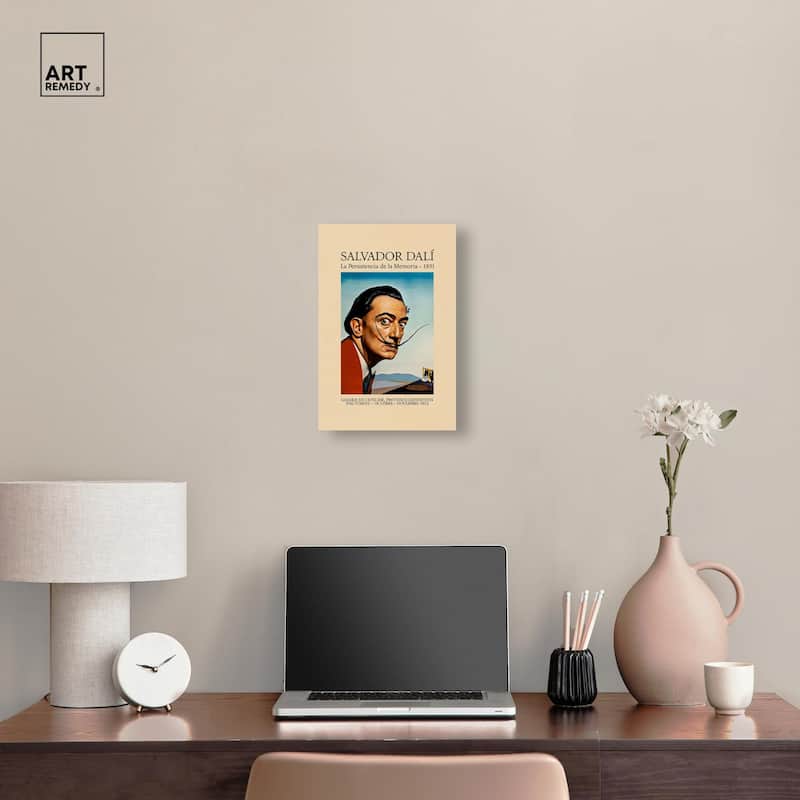 Salvador Dali Persistence Canvas by Art Remedy, Gallery Wrapped