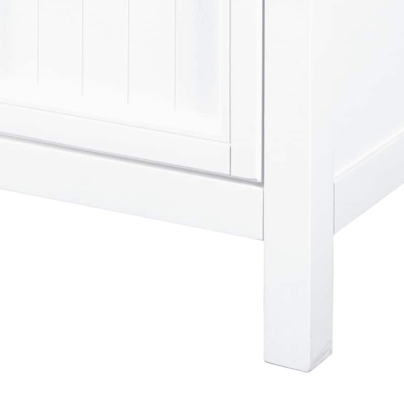 Miseno Tatianna 19" x 70" Poplar Wood Free Standing Bathroom Linen