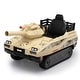 preview thumbnail 2 of 16, Ride-On Military Tank Ride On Car for Kids, 24V with Fighting Cannon, Rotating Turret, and Remote Control, for 3-8 Years Old