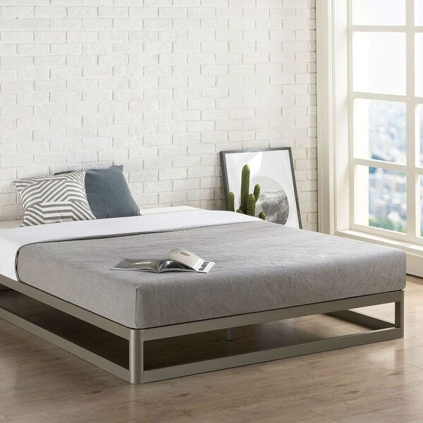 Low profile metal bed sale