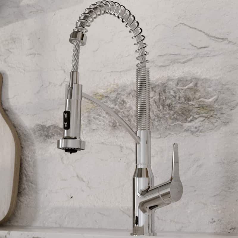 Karran Scottsdale Touchless Single-Handle Pull-Down Sprayer Kitchen Faucet