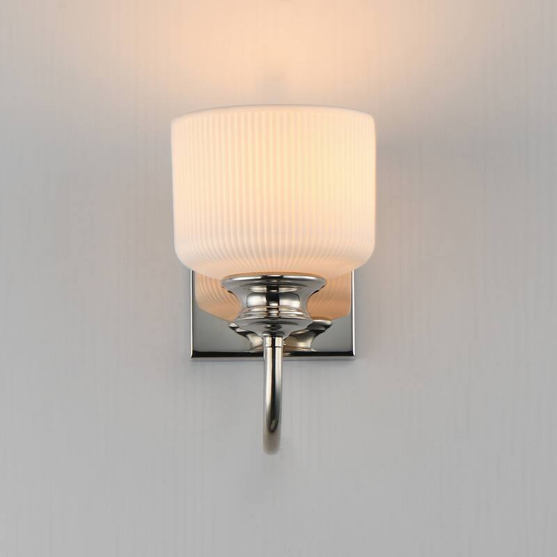 Maxim 21491WT Bisque 10" Tall 1 Light Wall Sconce
