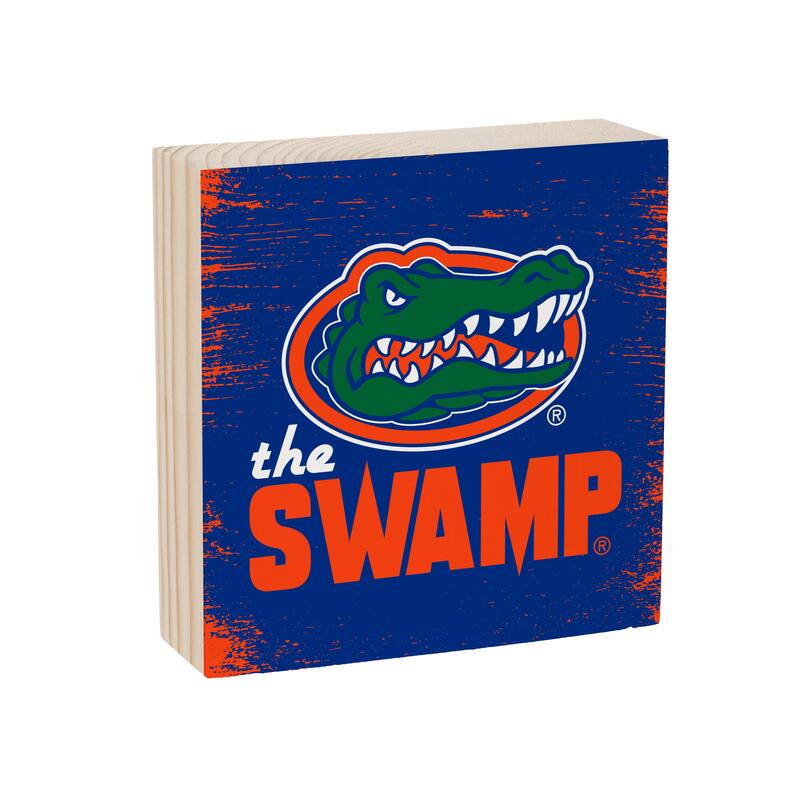 University of Florida Wooden Tabletop Mantel Shelf Sign