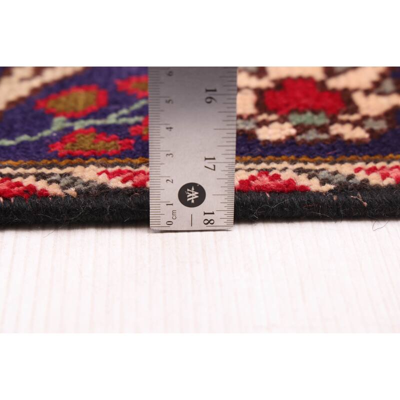 ECARPETGALLERY Hand-knotted Andelz Red Wool Rug - 4'7 x 6'6