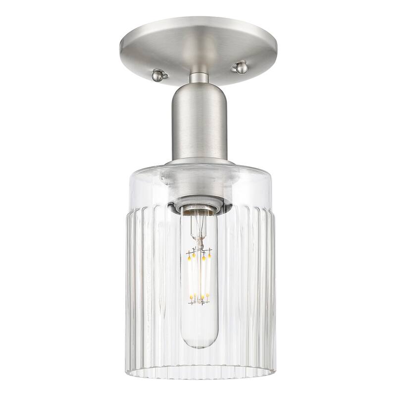 Innovations Lighting Endless Possibilities Arcadia - Hadley - 1 Light 5" Semi-Flush Mount