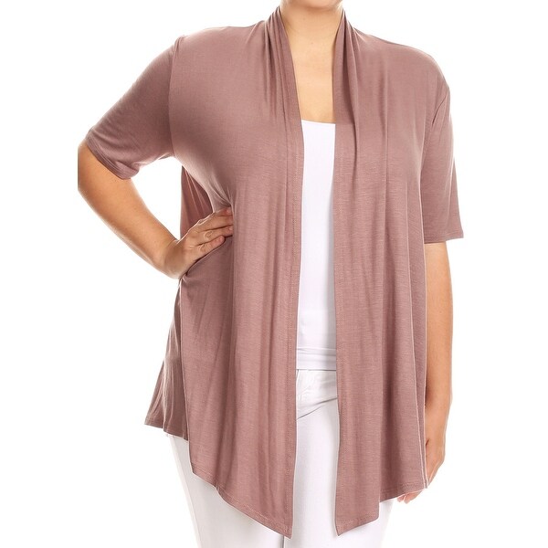 short sleeve plus size red sweater
