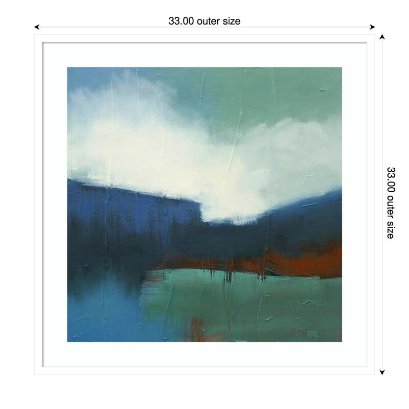 Phantom Nature by Heidi Hybl Wood Framed Wall Art Print