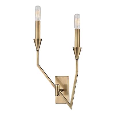 Hudson Valley Lighting Archie 2 Light 18" Tall Wall Sconce