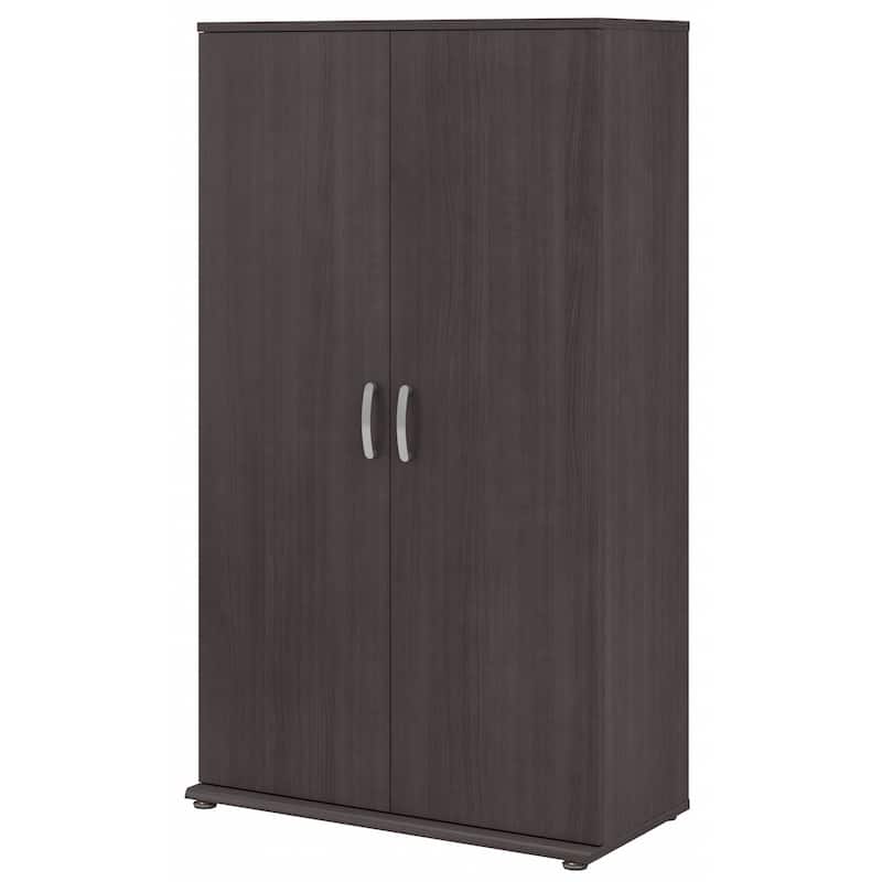 Bush Business Furniture Universal Tall Storage Cabinet with Shelves