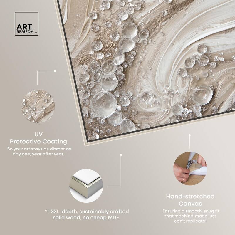 Viscous Veils III Canvas by Art Remedy
