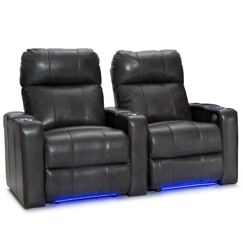 Seatcraft Monterey Home Theater Seating Top Grain Leather 7000