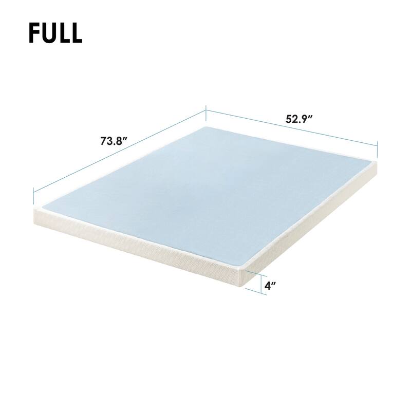 4 Inch and 7.5 Inch Metal Box Spring Mattress Foundation