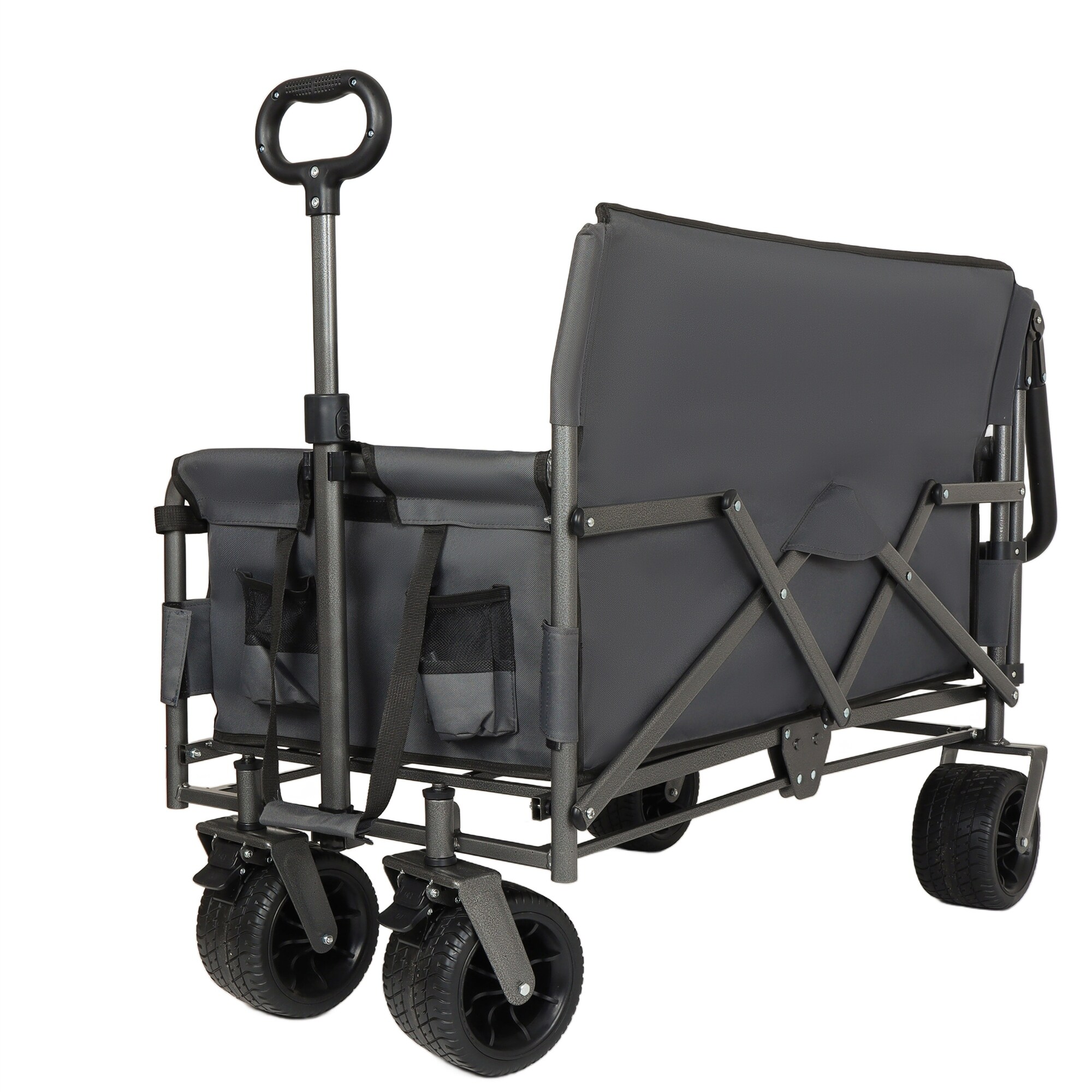 Nordisk - NORDISK限定販売 BLACK EDITION CANVAS WAGON Folding-Wagon-with-Bench-Seat-