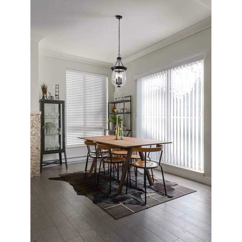 Nuvo Lighting 60/7800 Boliver 3 Light 12" Wide Pendant with Shade