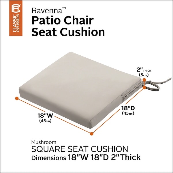 Patio chair best sale cushions 18x18