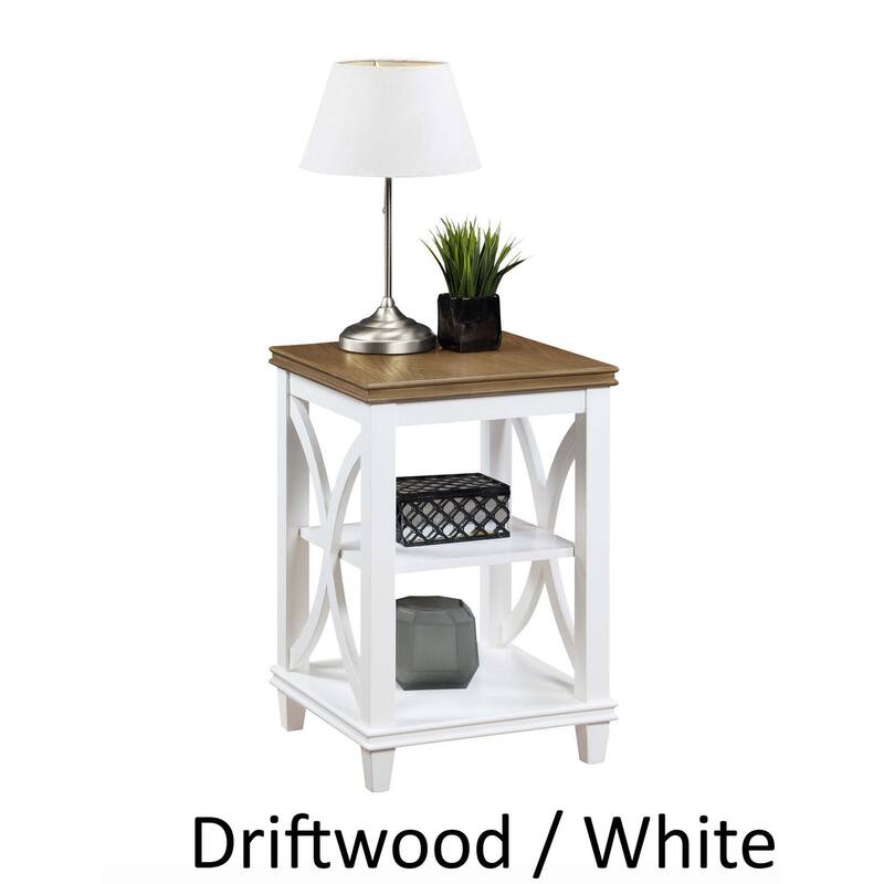 Convenience Concepts Florence End Table with Shelves