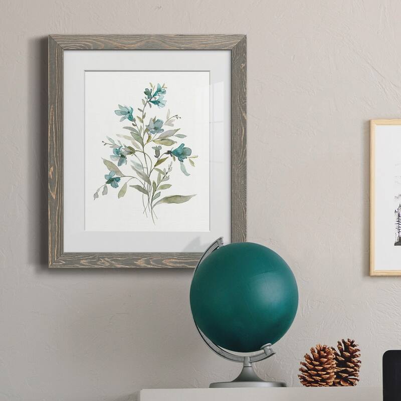 Linen Botanical III-Premium Framed Print - Ready to Hang