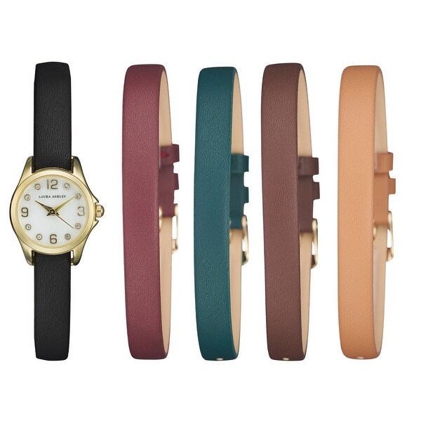 interchangeable strap watch gift set