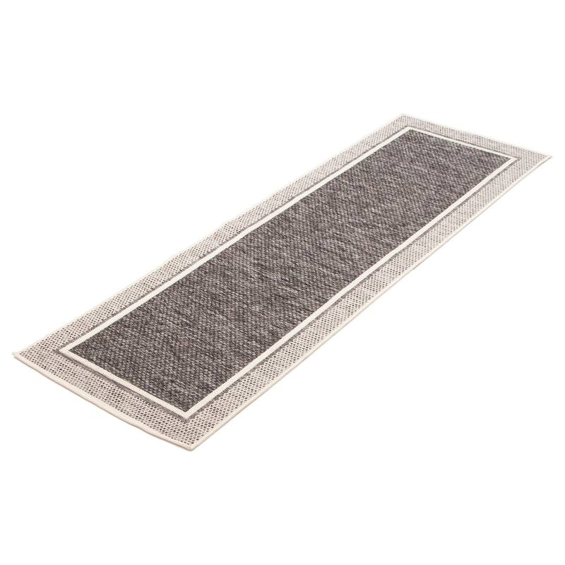 ECARPETGALLERY Machine Woven Brooks Taupe Area Rug