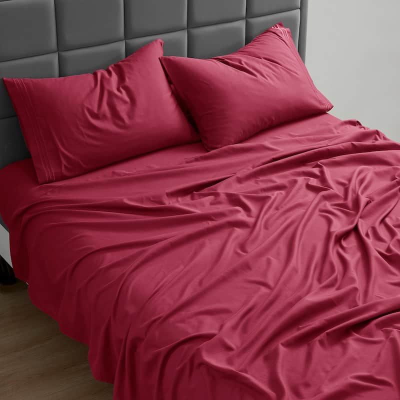 Clara Clark Premium 1800 Series Ultra-soft Deep Pocket Bed Sheet Set