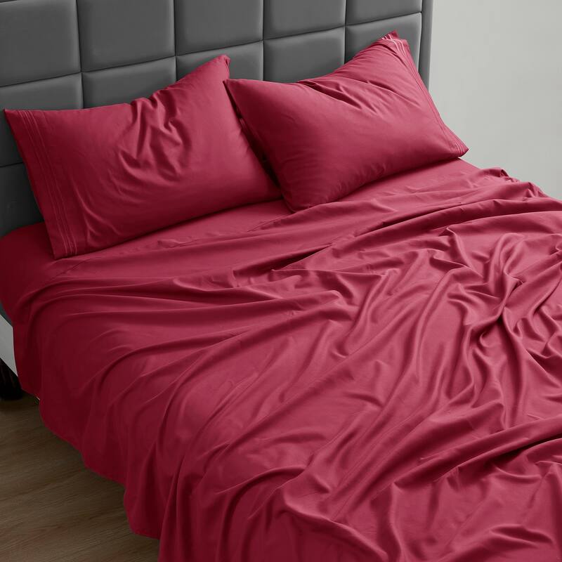 Clara Clark Premium 1800 Series Ultra-soft Deep Pocket Bed Sheet Set