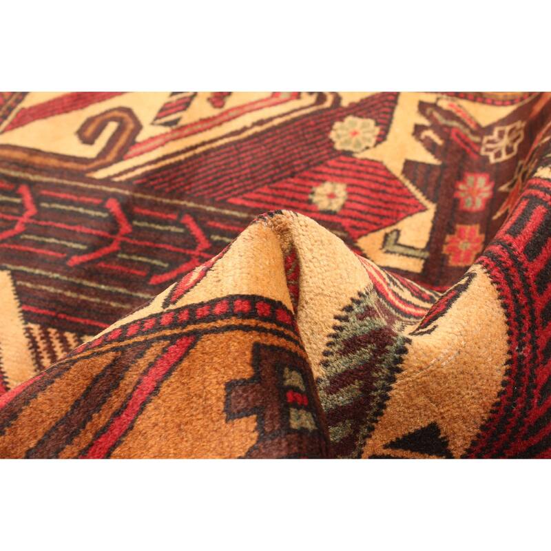 ECARPETGALLERY Hand-knotted Teimani Light Brown Wool Rug - 2'9 x 4'1