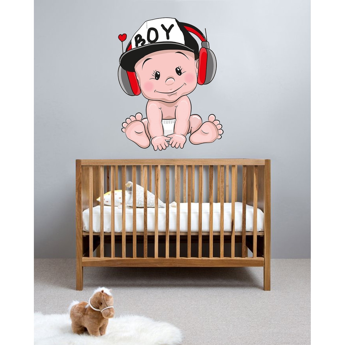 Little Boy Wall Decal Little Boy Wall Sticker Little Boy Wall Decor Overstock 33025925