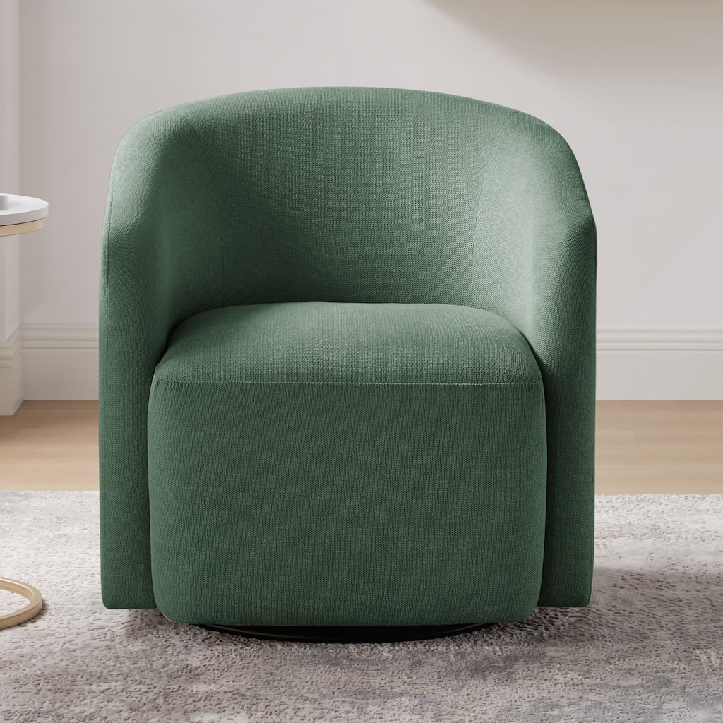 Durable Polyester Fabric Swivel Chair