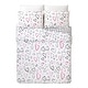 preview thumbnail 6 of 5, Roxy Hearts Reversible Comforter Set