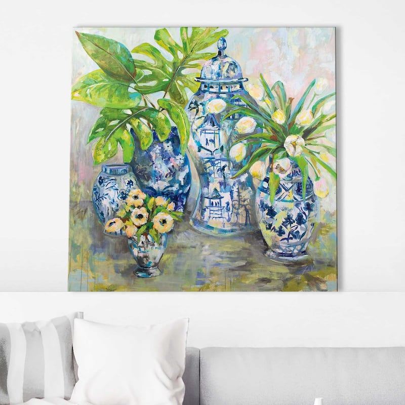 "Spring Ginger" Print on Canvas