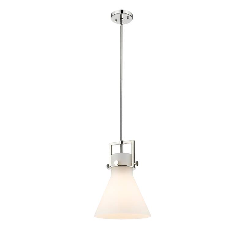Innovations Lighting Newton Cone - 1 Light 10" Stem Hung Pendant