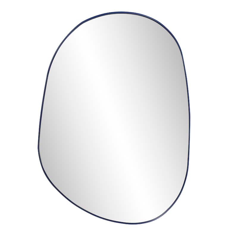 Allan Andrews Contemporary Asymmetrical Metal Framed Wall Mirror