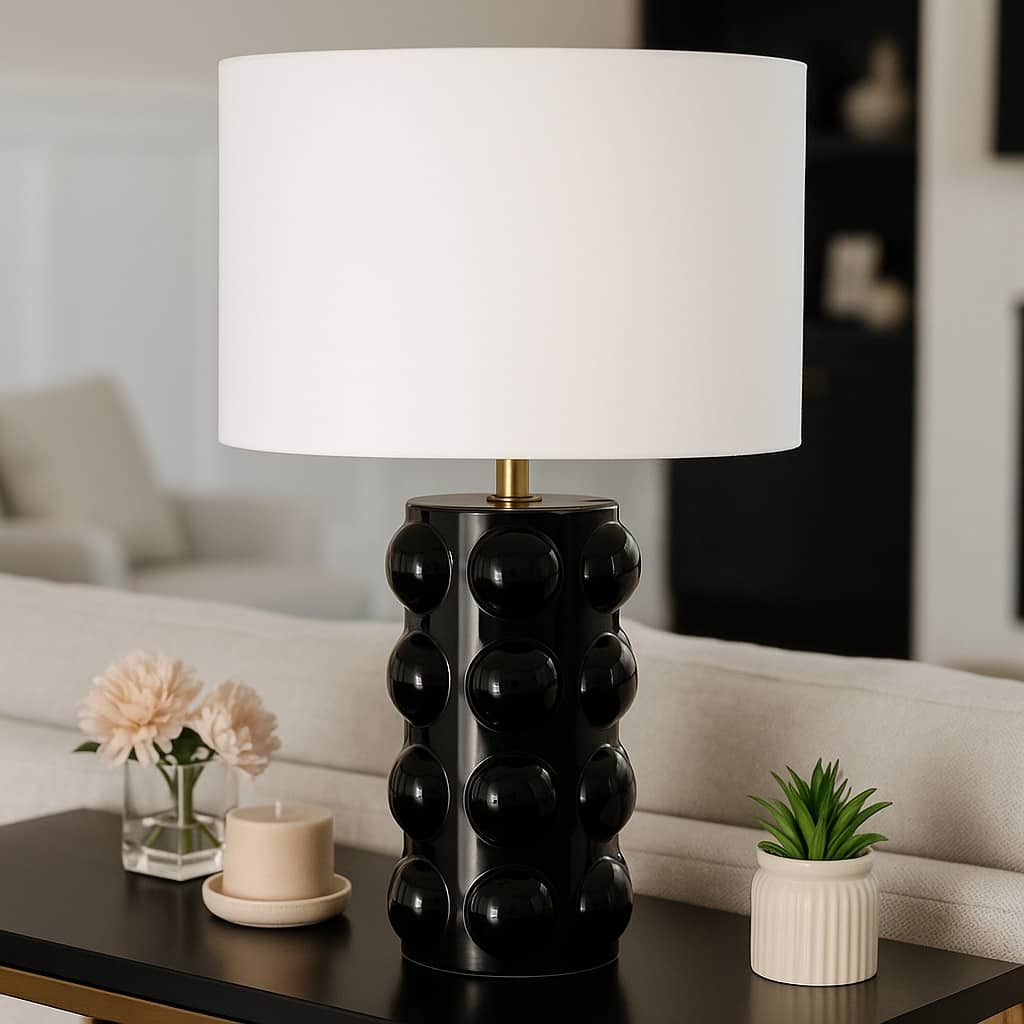 Decorative Ceramic Bubble Accent Lamp - 22.0"