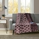 preview thumbnail 20 of 49, Beautyrest Oversized Heated Ogee Throw Purple